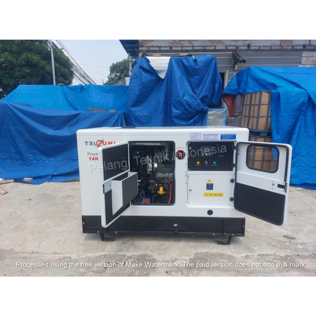 Genset Yanmar 10 kva 12,5 kva 10000 watt TSUZUMI TYG12,5 Super Silent Diesel Generator