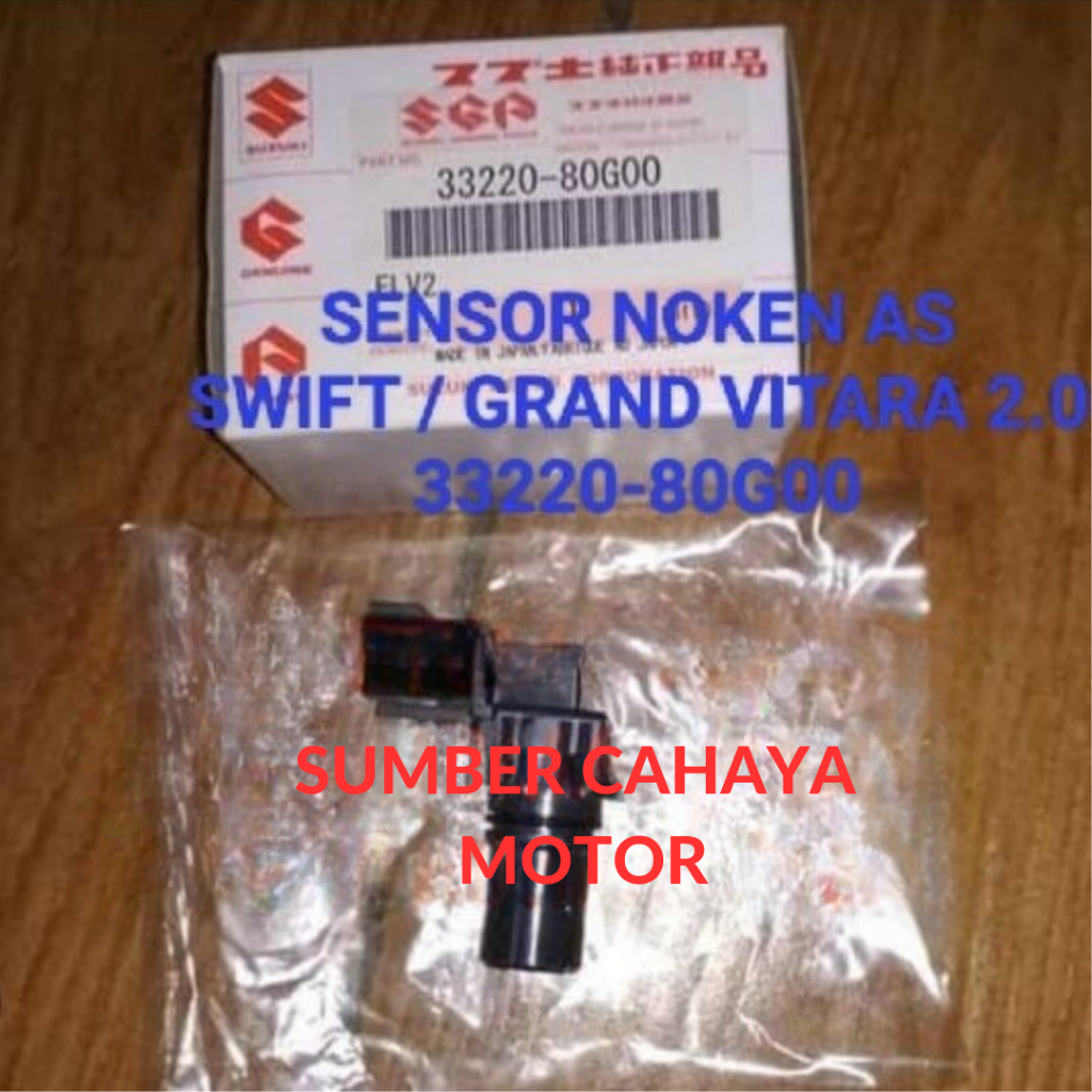 SENSOR CAMSHAFT NOKEN AS CMP SWIFT GRAND VITARA 2.0 33220-80G00 ORI