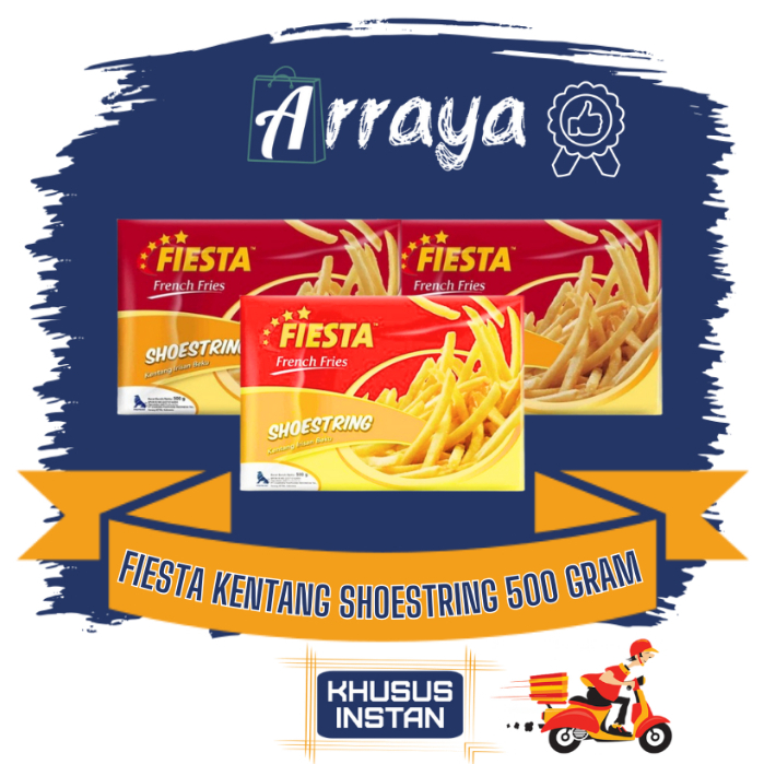 

FIESTA KENTANG SHOESTRING 500 GRAM