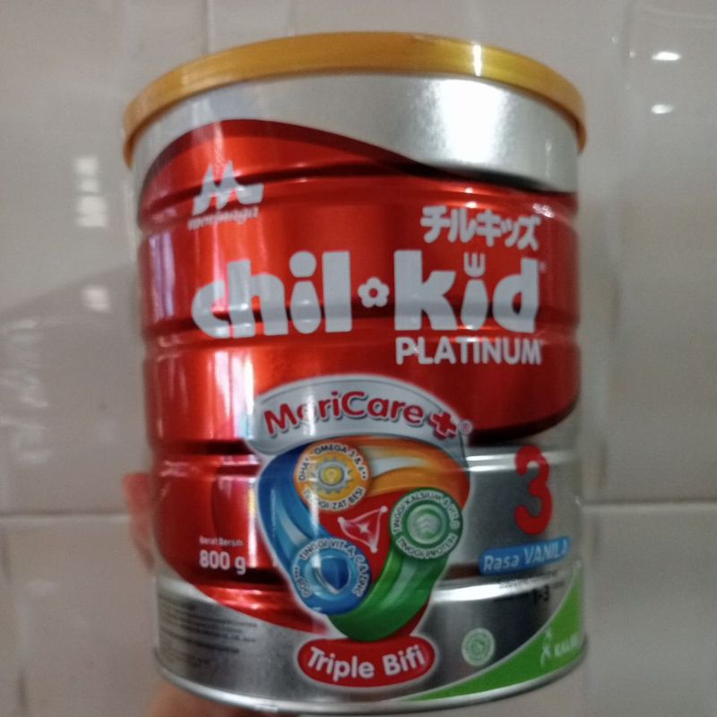 Morinaga Chil Kid Platinum 3 Vanila 800gr