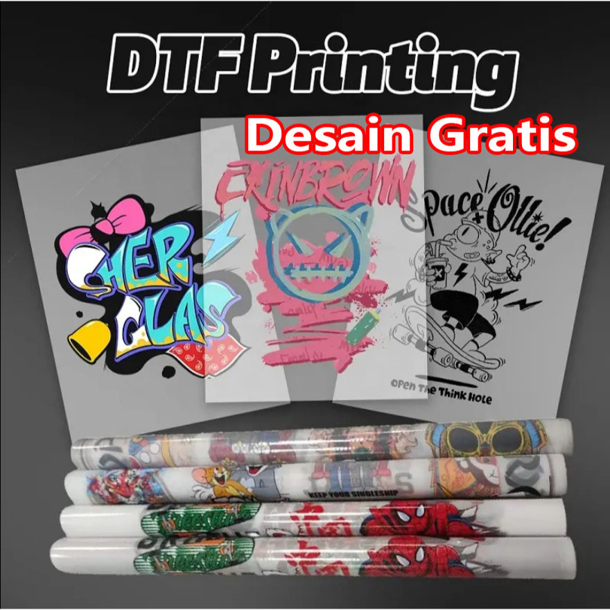 JASA CETAK DTF METERAN/ DTF MURAH COD/ GROSIR DTF
