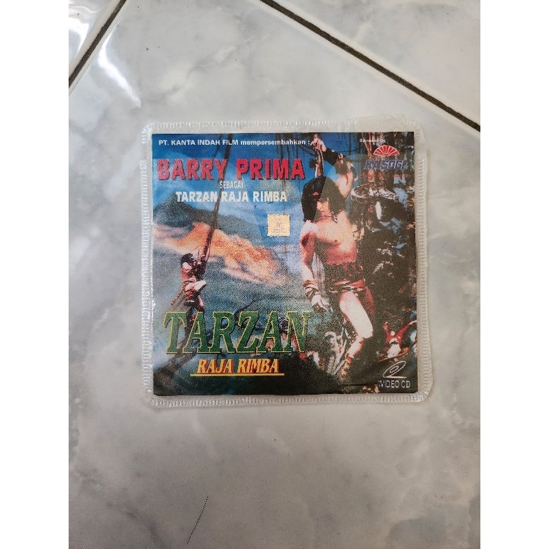 VCD FILM BARRY PRIMA TARZAN RAJA RIMBA