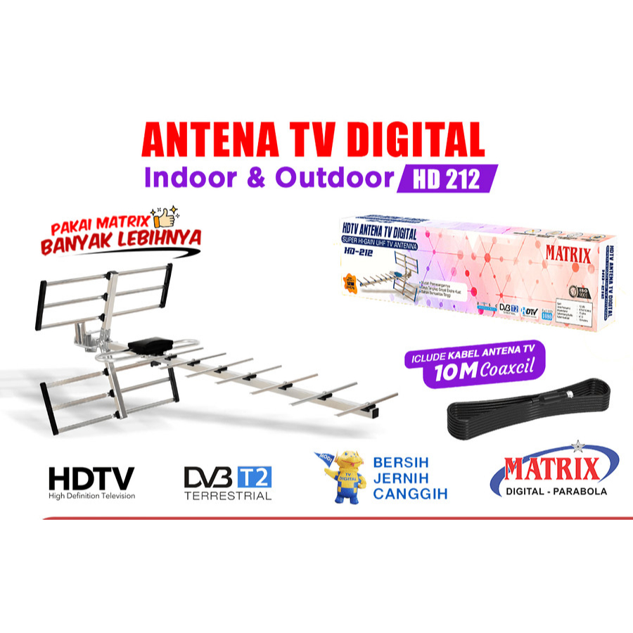 MATRIX ANTENA TV DIGITAL HD211