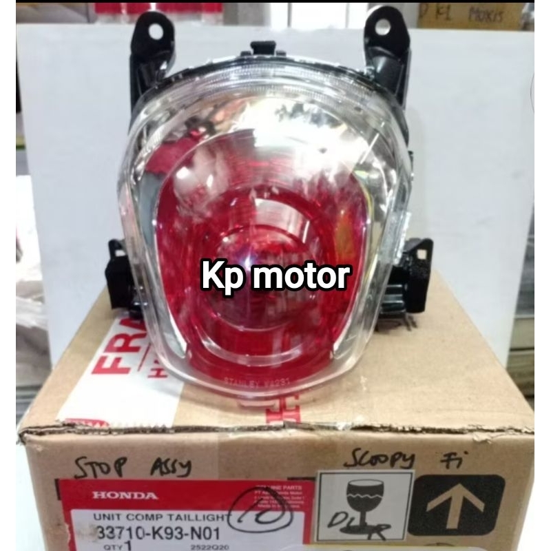 Tail light stop lamp lampu stop scoopy 2017-2019 original