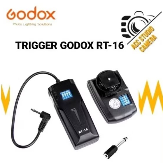 Godox RT16 Flash Trigger / Trigger Godox RT 16 Studio Flash Trigger