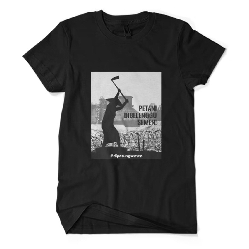 KAOS PETANI DIBELENGGU SEMEN
