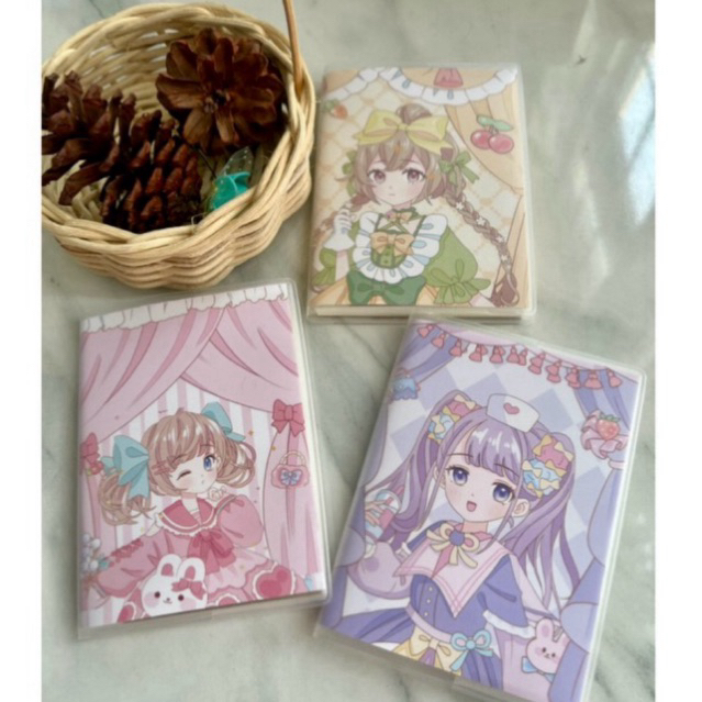 

Note Book Kecil Buku Catatan Saku Diary Kecil Buku Notes Kecil Cute Girl Sampul Plastik