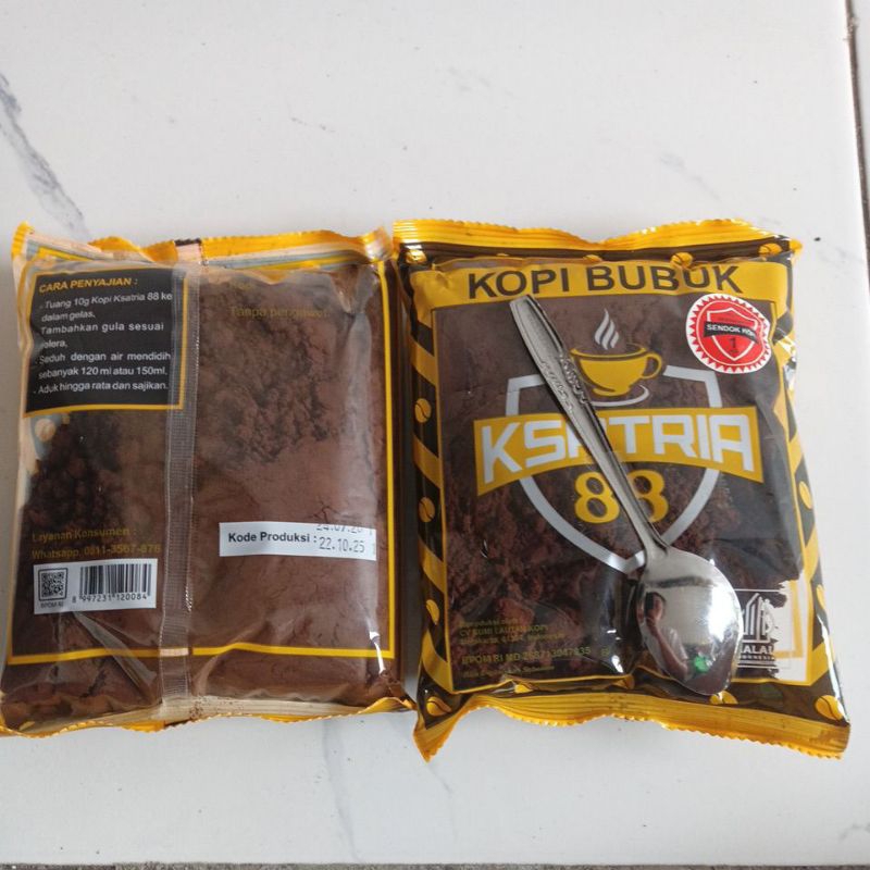 

Kopi Bubuk Ksatria 88 250g Murah