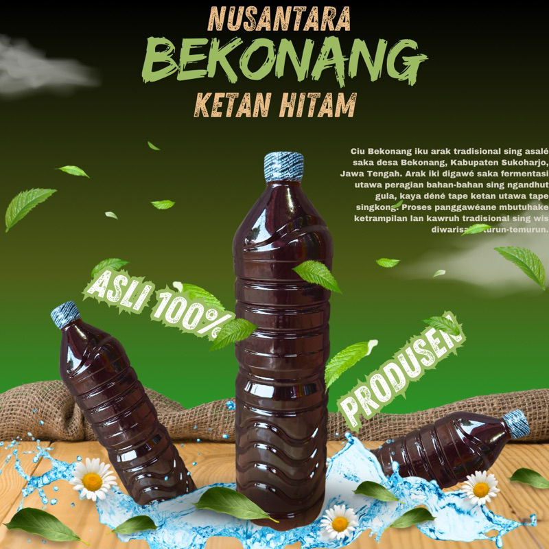 

(BISA COD) MINUMAN NUSANTARA KETAN HITAM 1,5L