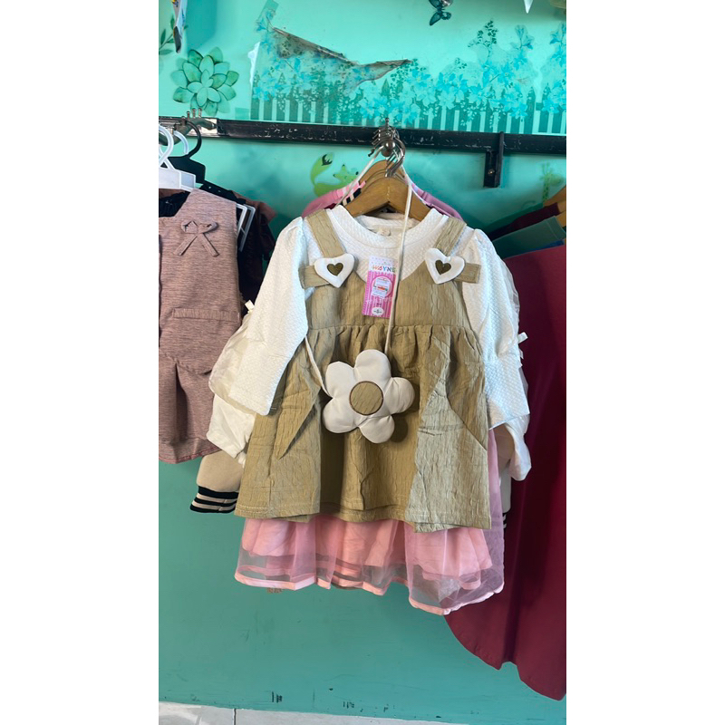 overal anak setelan anak setelan wanita kekinian dress anak gamis dewasa kemeja celana rok wanita je