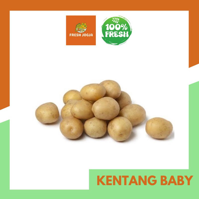 

Kentang Baby / Kentang Rendang per 500r | Fresh Jogja