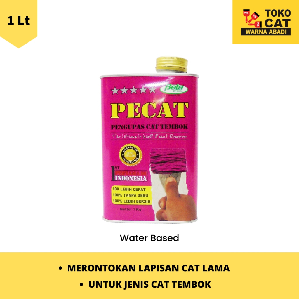 Pengelupas Cat Tembok Pecat 1 Kg