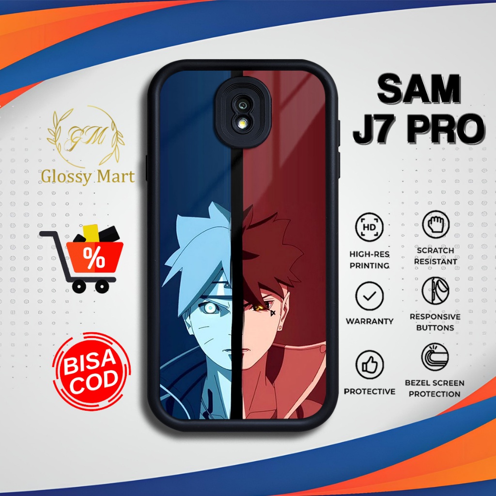 Case Samsung J7 Pro Terbaru Hardcase Softcase Glossy Boruto Baru Termurah Casing J7 Pro Terlaris