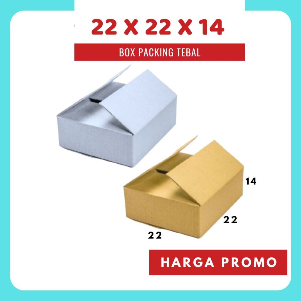 

Box Packing 22x22x14 Kardus A1 Olshop Karton Dus Kotak Kemasan Sparepart Assesoris