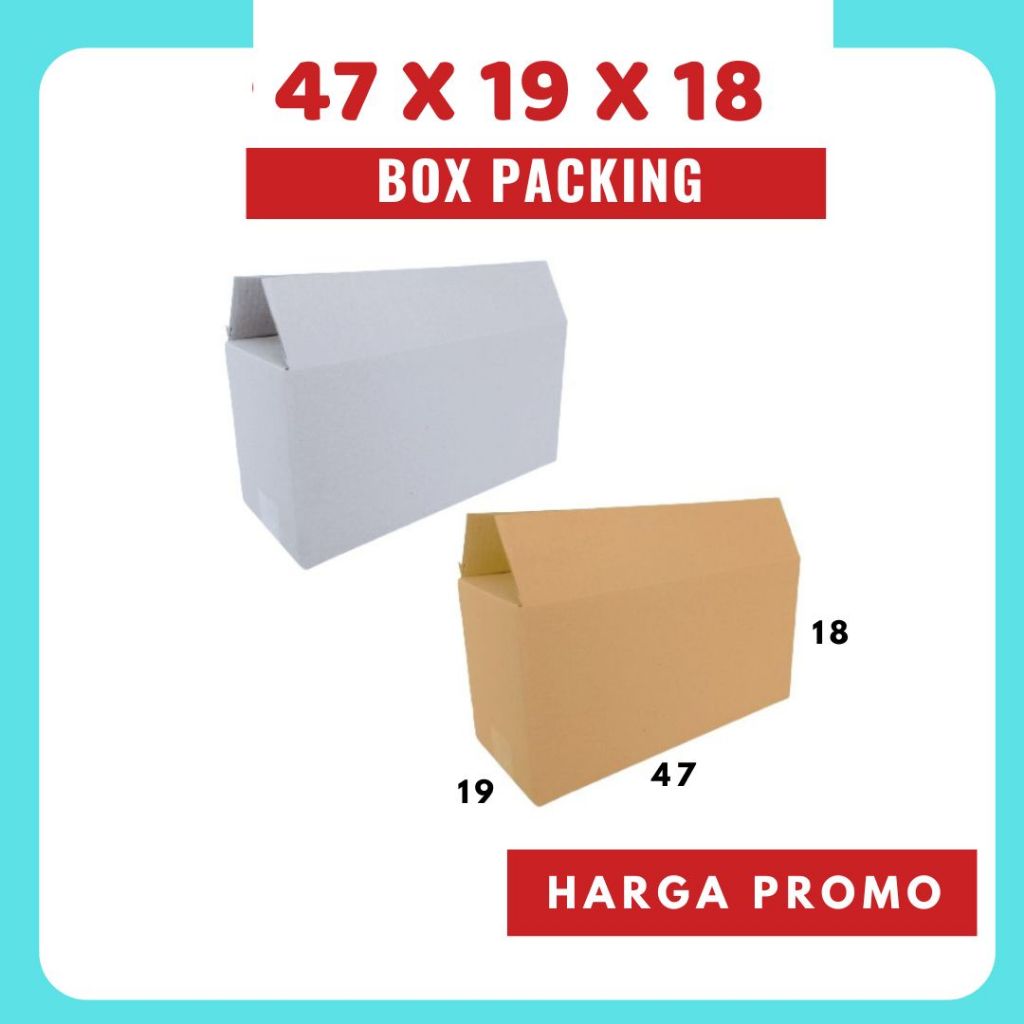 

Box Packing 47x19x18 Kardus A1 Karton Dus Kotak Kemasan Sparepart Jamu Madu Assesoris