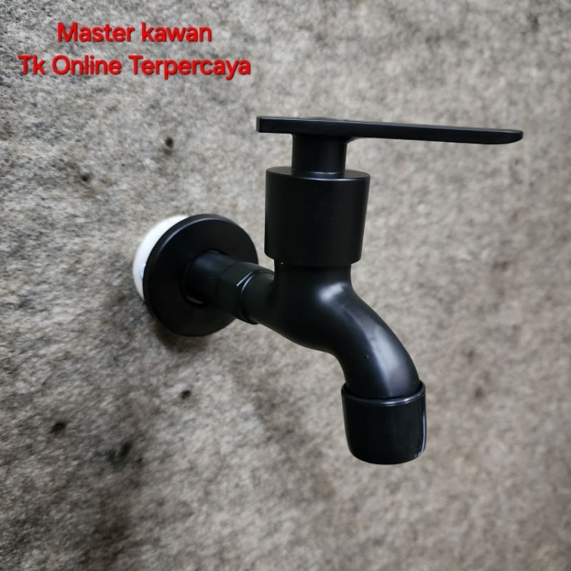 Kran Tembok Stainless Hitam Murah /Kran Tembok BLACK HITAM