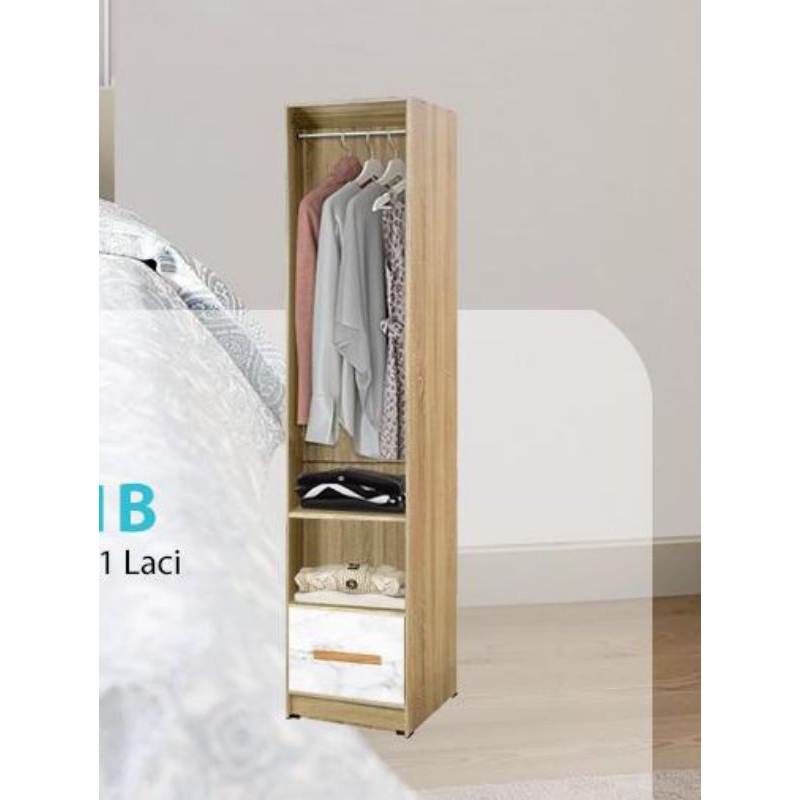 LEMARI PAKAIAN APARTEMEN LEMARI APARTEMEN LEMARI PAKAIAN 1 PINTU LEMARI 1 PINTU