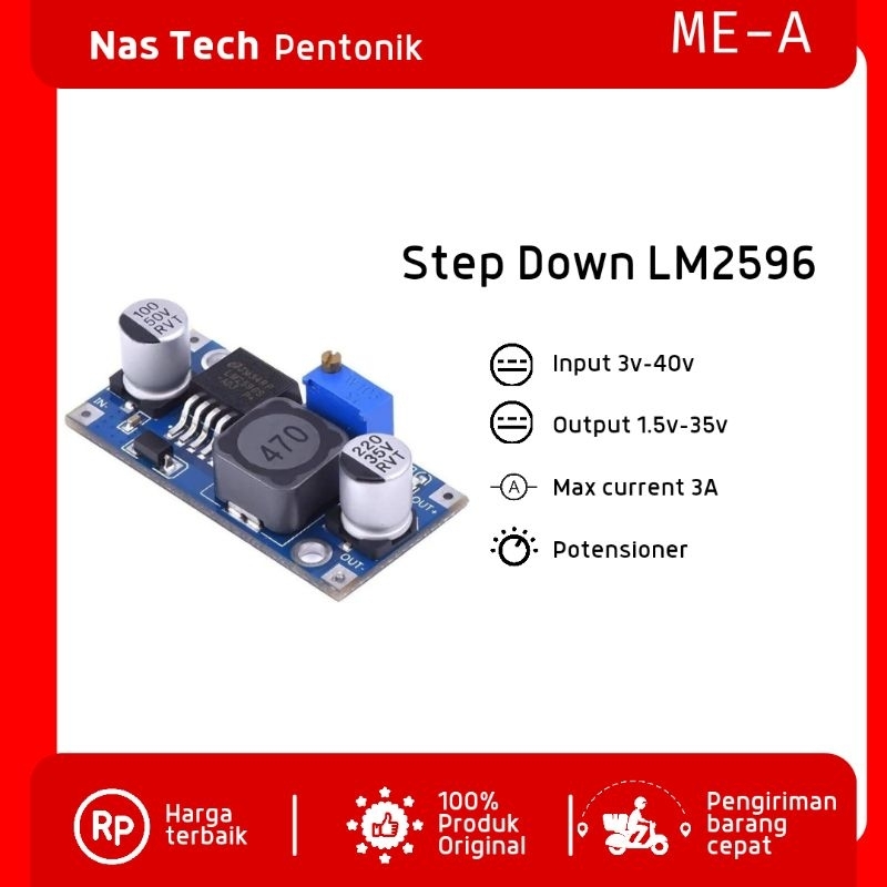 Modul StepDown LM2596