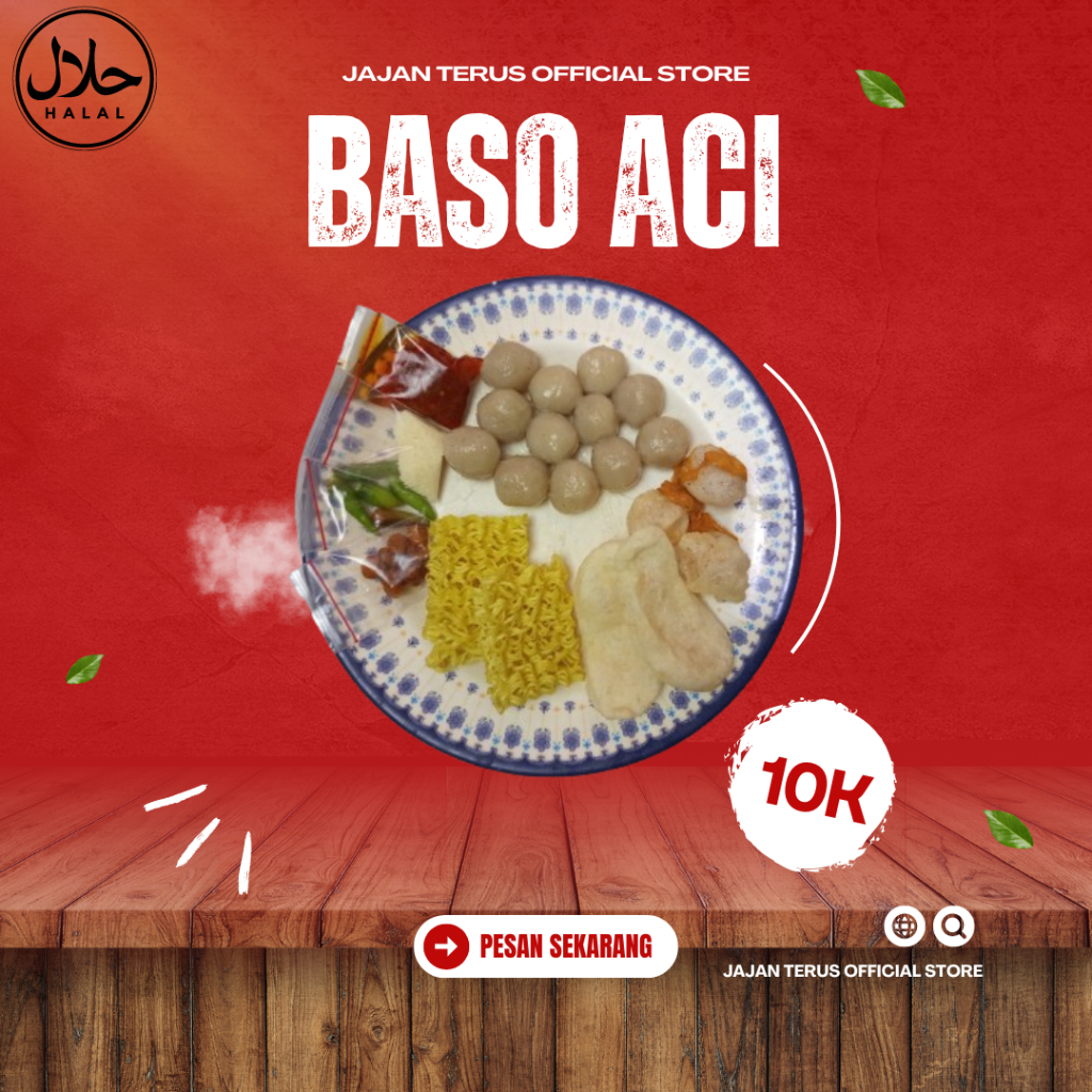 

JAJAN TERUS Baso Aci Kasmaran Halal