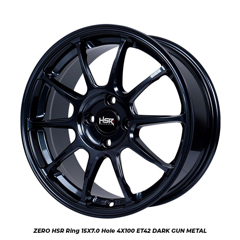 Velg Mobil honda brio velg hsr ZERO HSR R15X7 H4x100 ET42