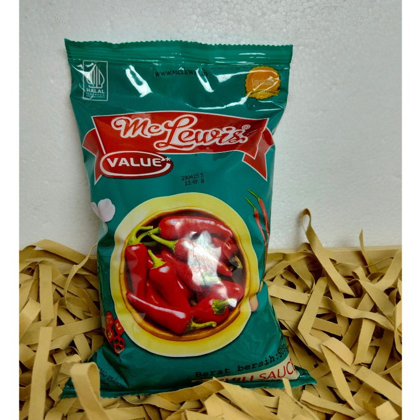 

Mc Lewis Chili Sauce Value 500gr Saus Cabai Mc Lewis 500gr/McLewis Saus Sambal