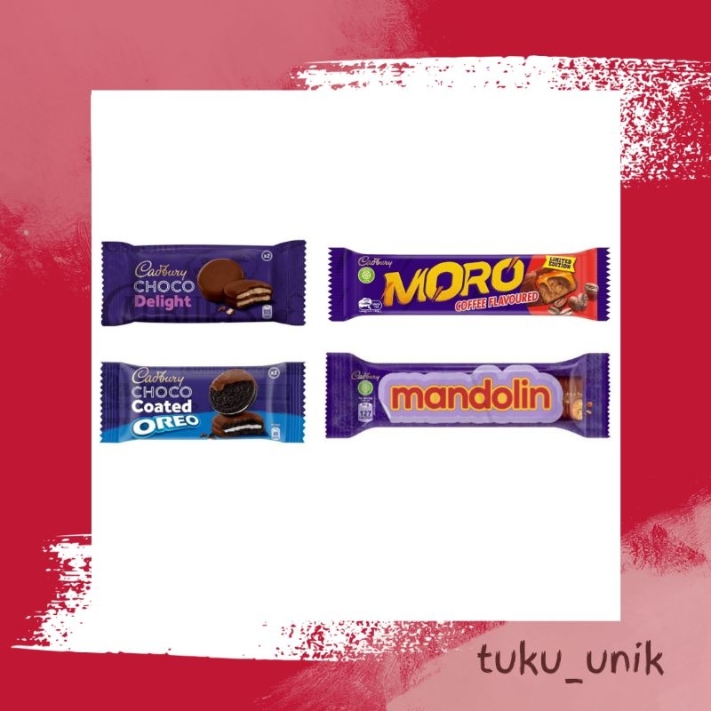 

Ready Cadbury Choco Coated Oreo, Cadbury Choco Delight, Cadbury mandolin, Cadbury moro