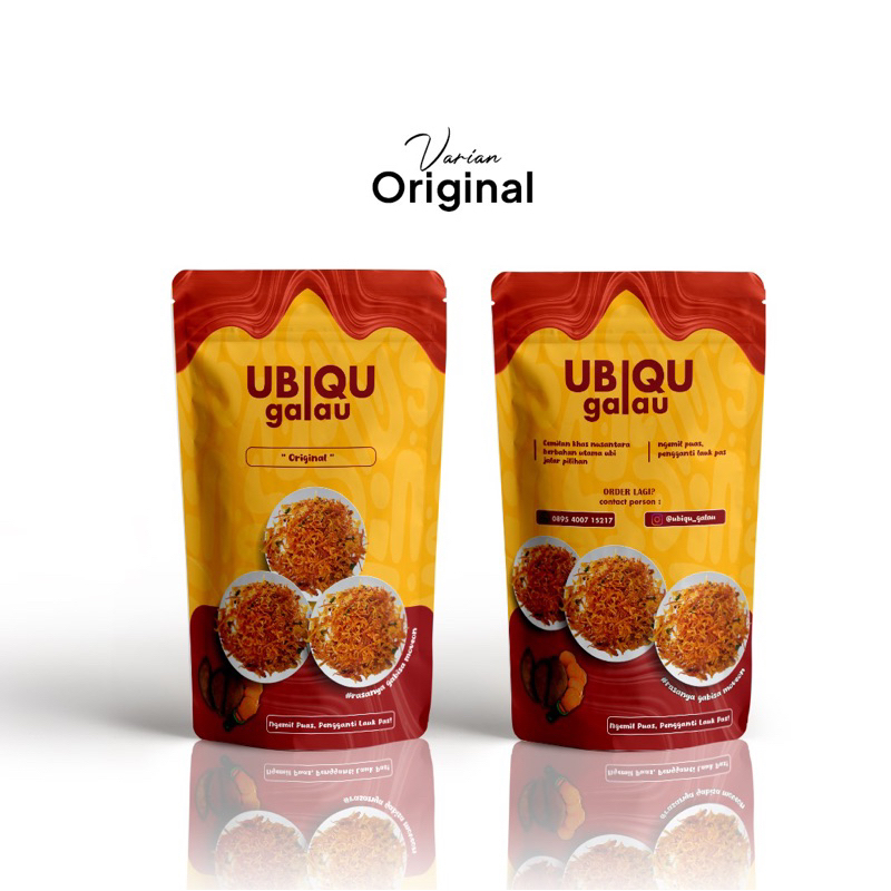 

UbiQu Galau Original Cemilan Enak Gurih Renyah Murah Berkualitas