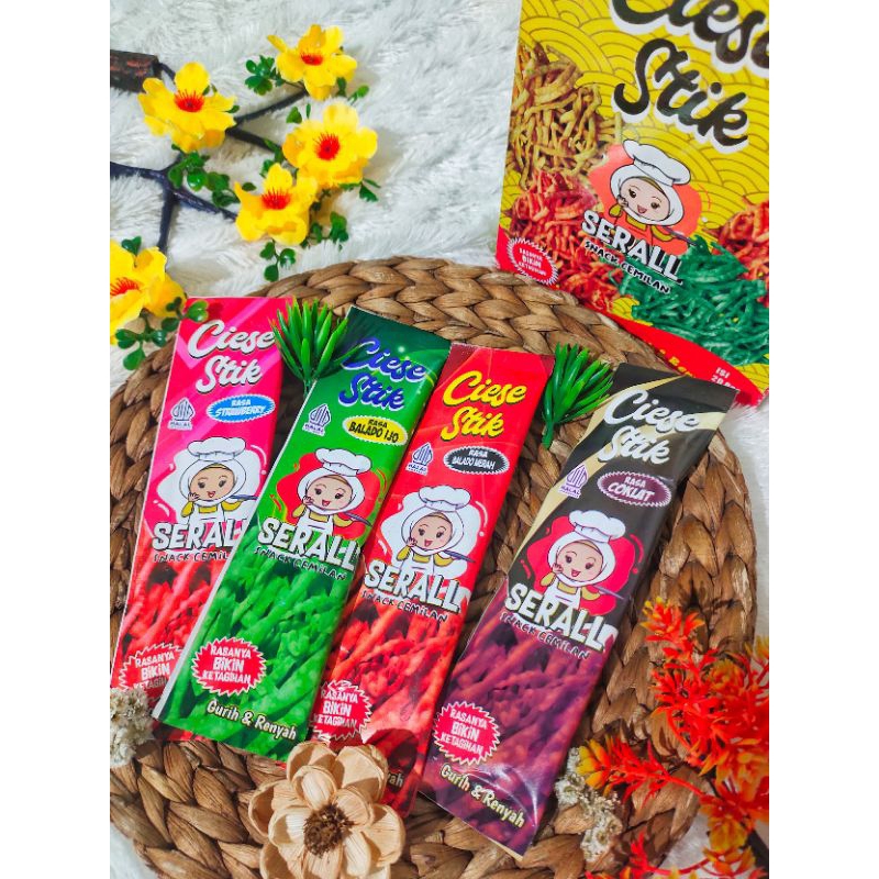 

Ciese Stik Serall 1 Box 20 Pcs Snack Viral Enak Renyahh