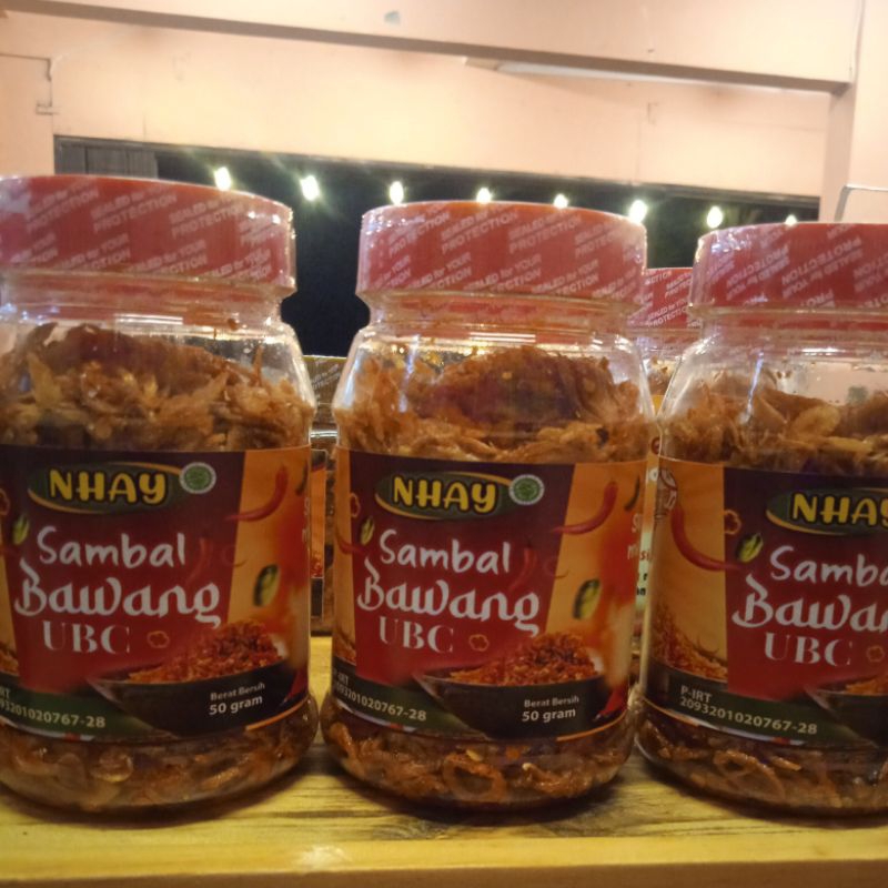 

UBC uyah bawang cengek pedas dan guruh.