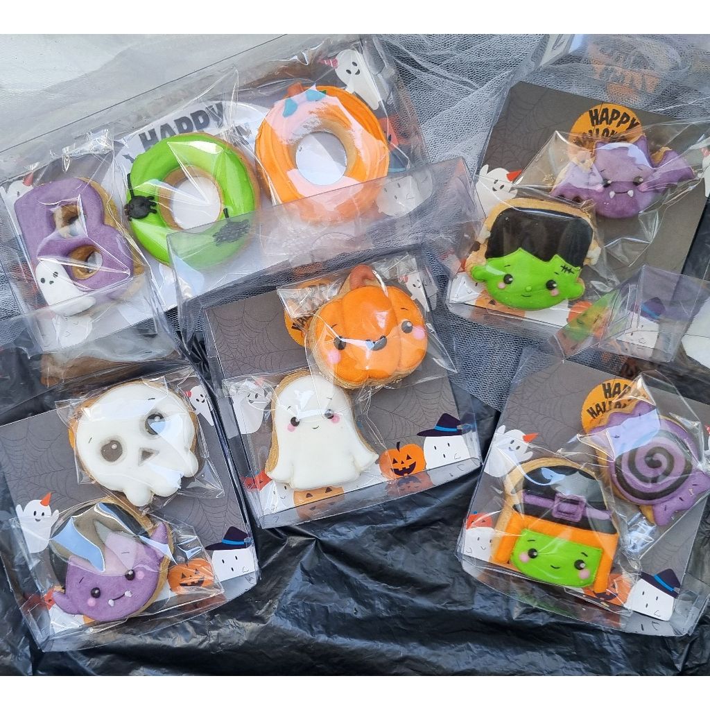 

Halloween cookies - Spooky set cookies
