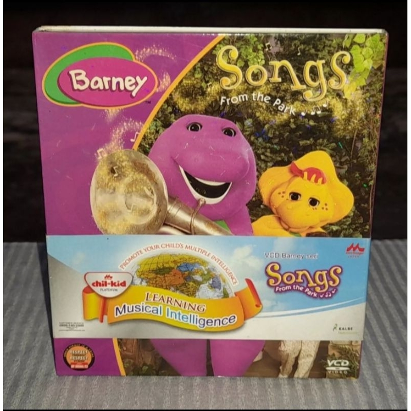 VCD Barney Songs from the Park (2013) English Audio ORIGINAL HIT Entertainment VideoCD