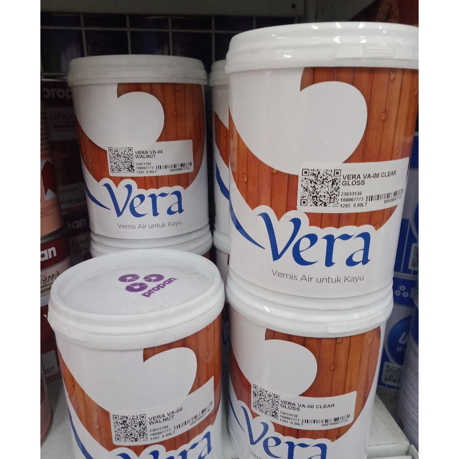 PROPAN WOOD STAIN WATERBASED VERA VA8 8 L CAT KAYU OUTDOOR INDOOR