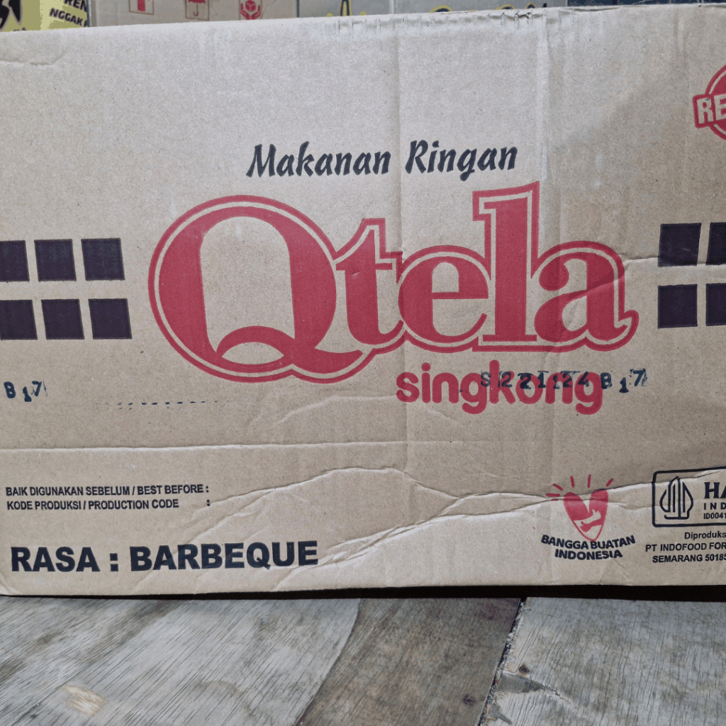 

Qtela Singkong Original Dus (6x10 @20Gr)