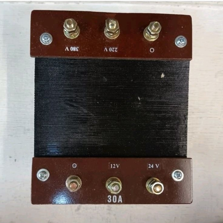 Trafo 30 Amper 380V 220V - 12V 24Vac