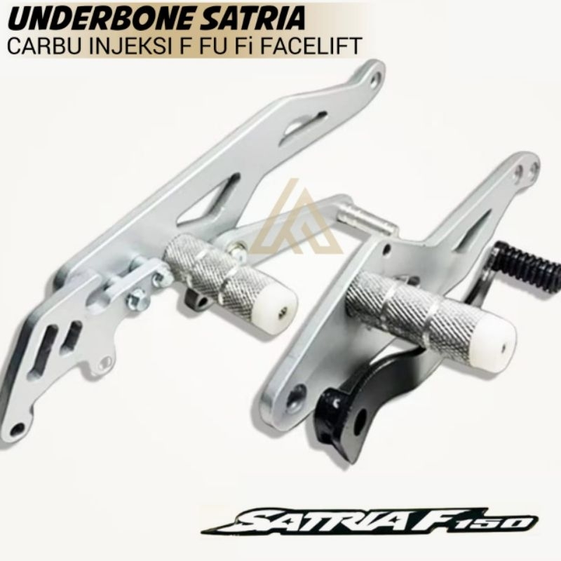 Underbon Step Underbone Costume Satria F/FU/FI Suzuki UB Satria F150 model Dural CNC