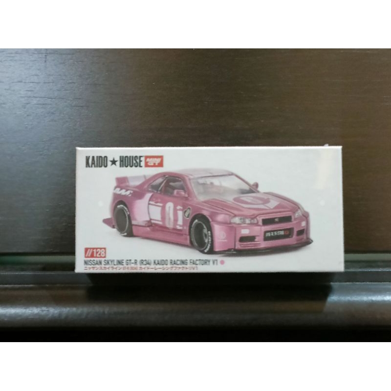 Kaido House Nissan Skyline R34 Kaido Racing Factory Pink V1 (SEALED) skintific