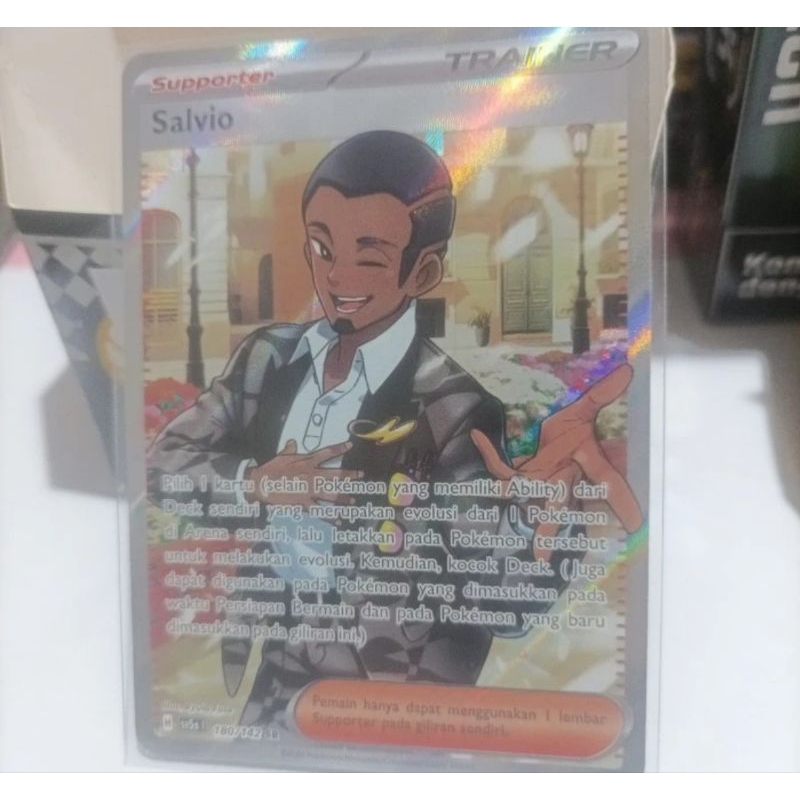 Salvio 180/142 SR - Supporter - Pokemon TCG Indonesia