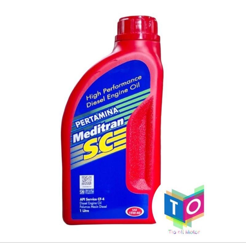 Meditran Sc 15W-40 (1liter) Oli Mesin Diesel Meditran Sc | Oli Mesin Pertamina