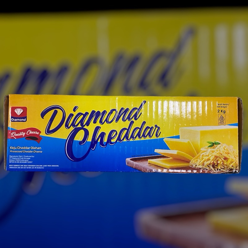

Keju Diamond Cheddar 2 Kg