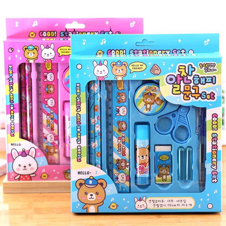 

Obral Berkualitas PROMO A12 Paket Alat Tulis Set 9 In 1 Mini Stationery Set Karakter Set Alat Tulis Anak Kado Souvenir