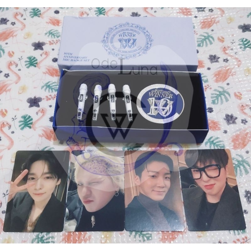Pelunasan Mic Badge Set - WINNER 10th anniv