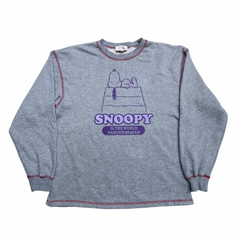 Crewneck peanuts sweater peanuts crewneck second sweater second hoodie second jaket second flanel se