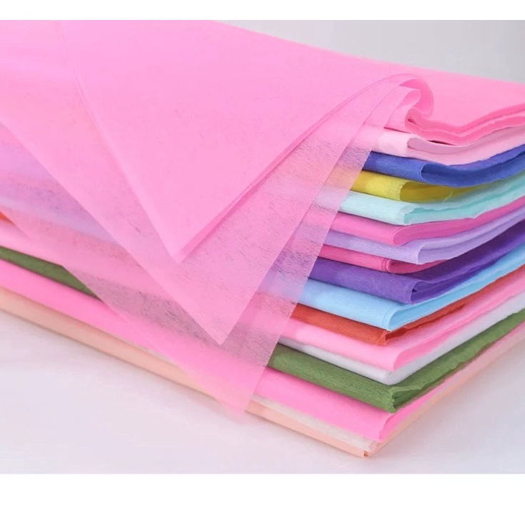 

New Limited 5x5cm 1 PACK ISI 35 LEMBAR KERTAS TISSUE UNTUK BUKET BUNGA KERTAS TISU FLOWER WRAPPING TISSUE PAPER CRAFT KOREAN COTTON PAPER