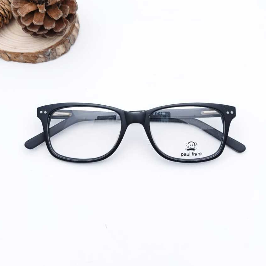 [COD] - Frame Kacamata Hitam / Kacamata Fashion PAUL FRANK 5263 Lensa Anti Radiasi Premium
