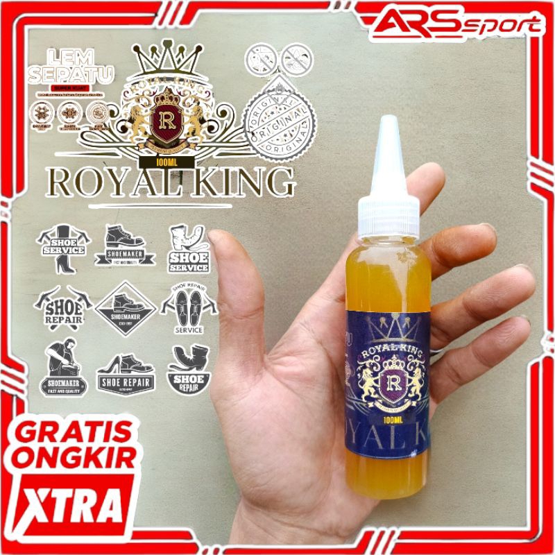 LEM KHUSUS SEPATU DAN TAS ROYALKING SEPATU BOLA SEPAK BOLA DLL