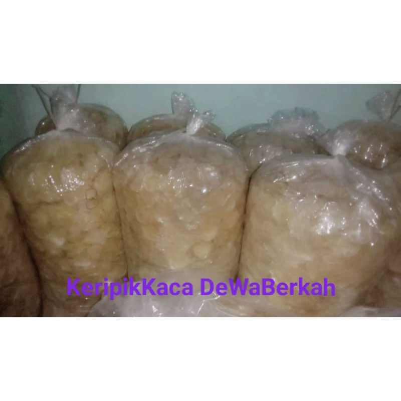 

Keripik kaca mentah, pikca, pakset, berat 1kg