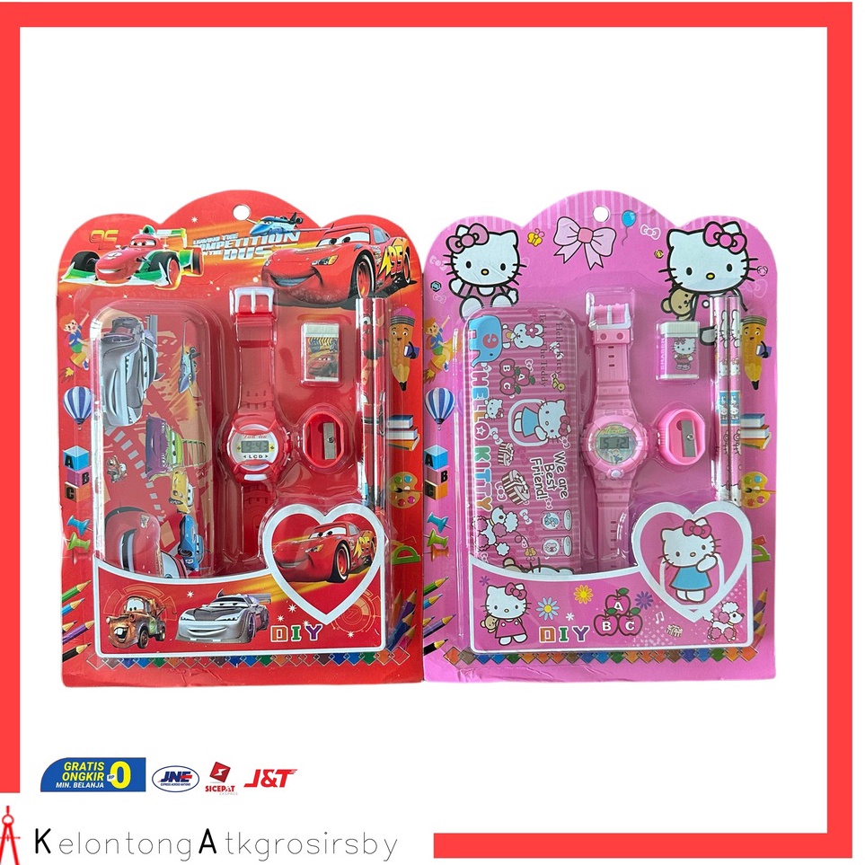 

Dapatkan Segera Paket Alat Tulis Study Set Karakter 5 in 1