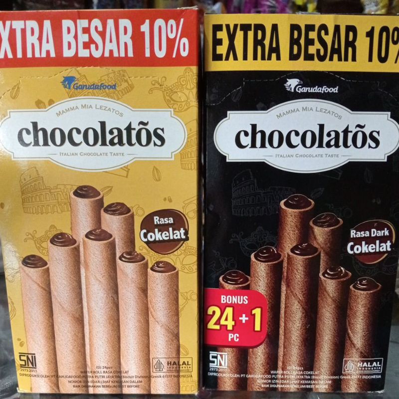 

GERI CHOCOLATOS 1000an 336g isi 24pcs@14g