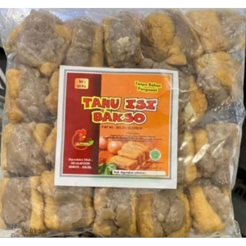 

20 biji Tahu isi Bakso Tahu Bakso