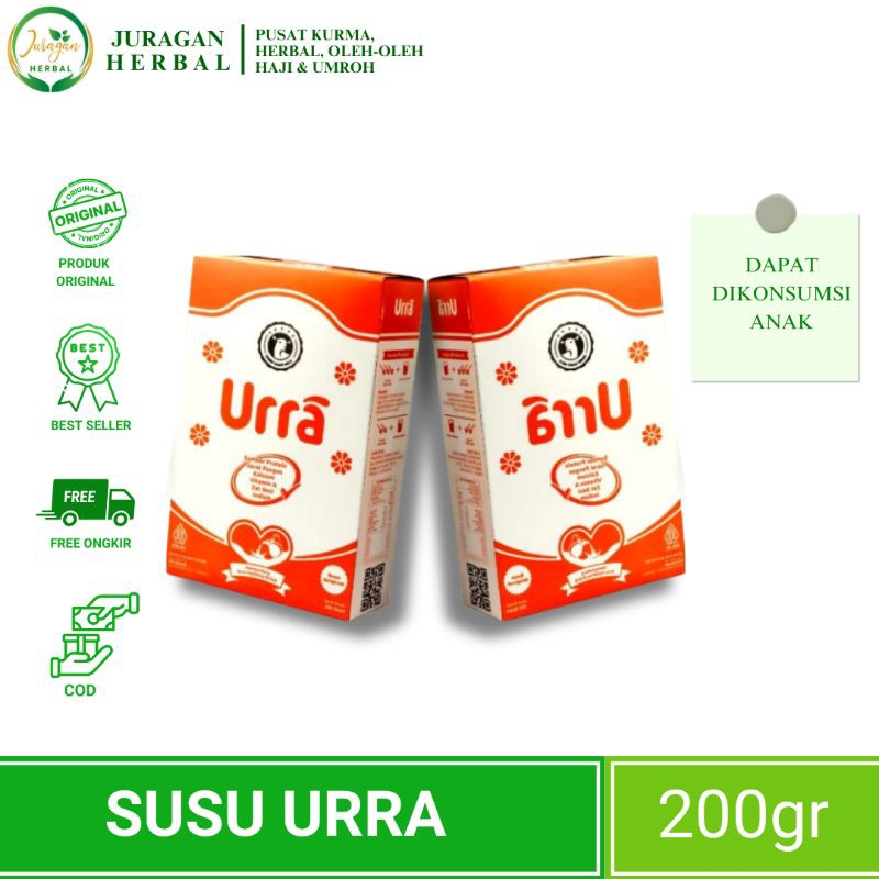 

SUSU URRA | PENAMBAH NAFSU MAKAN, BERAT BADAN & TINGGI BADAN